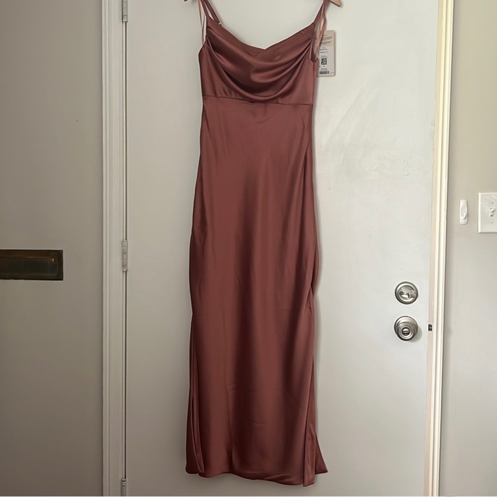 REVELRY NWT SKYE DRESS - SIZE 6P - DESERT ROSE